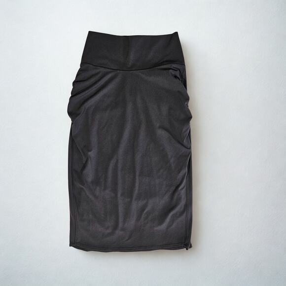 Athleta Charcoal Transcend Pencil Skirt - Picture 4 of 9